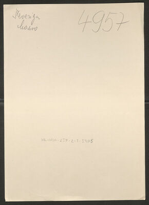 Ševeriga, Makso, 27.5.1890. Policijski karton