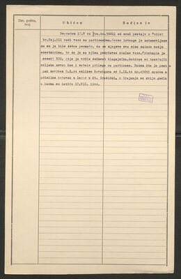 Svoboda, Franjo, 11.10.1900. Policijski karton