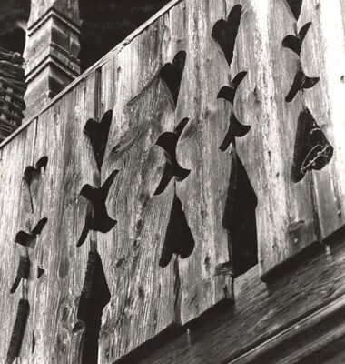 Suša - Tradicijska kuća, detalj ograde