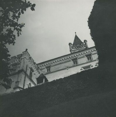 Trakošćan - pogled na dvorac