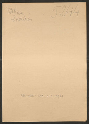 Štrban, Zvonimir, 1910. Policijski karton