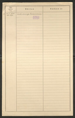 Štimec, Krešimir, 23.4.1917. Policijski karton