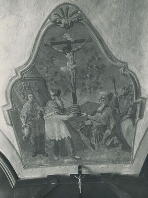 Krapina - Franjevačka crkva sv. Katarine, unutrašnjost, detalj