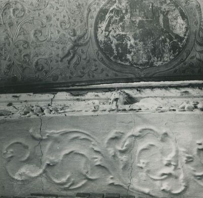 Lepoglava - Župna crkva, unutrašnjost, pogled na strop uz zapadno pročelje