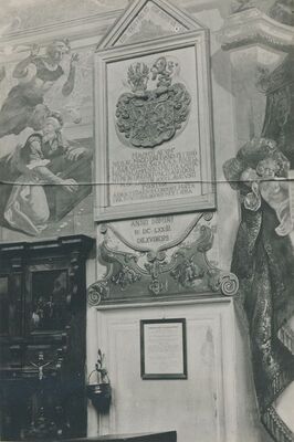 Lepoglava - Nadgrobna ploča Paheo de Gerse Ivana Korvina