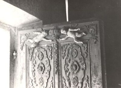 Volavje - Crkva Blažene Djevice Marije Volavske (Sniježne), detalj vrata