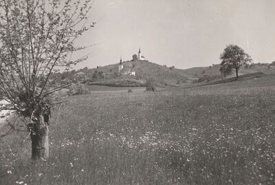Donja Pušća - Župna crkva sv. Jurja Mučenika, situacija