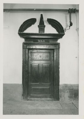 Lepoglava - Bivši pavlinski samostan, vrata u refektoriju