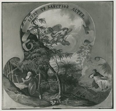 Lepoglava - Bivši pavlinski samostan, kopija zidne slike