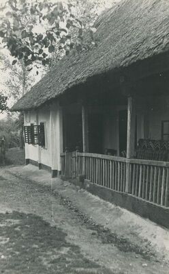 Dubravica - Rodna kuća Pavla Štoosa, trijem