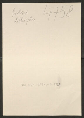 Sudar, Mihajlo, 1899. Policijski karton