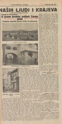 Iz krvave hrvatske prošlosti Staroga grada