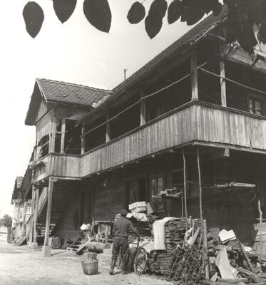 Mraclin - Tradicijska kuća, ulazno pročelje