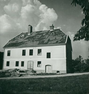 Bistrac - Kurija Bistrac, dvorišno pročelje