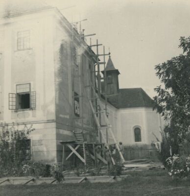 Lobor - Dvorac Keglevića, vanjština, obnova