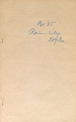 Računi Ćelep, 209 din.