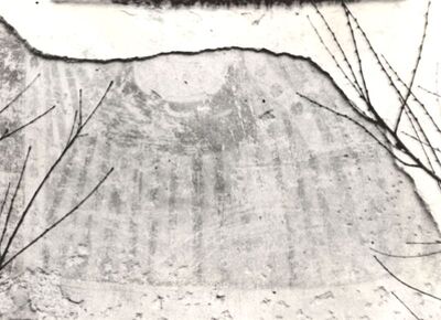 Volavje - Crkva Blažene Djevice Marije Volavske (Sniježne), detalj freske