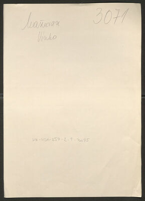 Mažuran, Vinko, 15.6.1910. Policijski karton