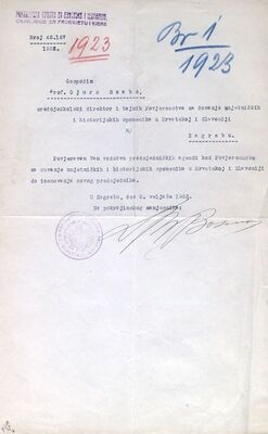 Gjuro Szabo, predsjedanje