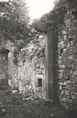 Oštarije (Josipdol) - Crkva Uznesenja Blažene Djevice Marije, zidine