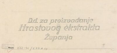 Natpis d.d. za proizvoađanje hrastovog ekstrakta Županja