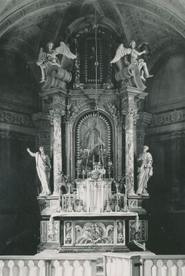 Varaždinske Toplice - Župna crkva sv. Martina, oltar