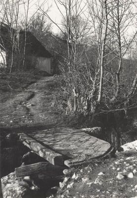 Ribnik - Stari grad, vratnice služe kao most