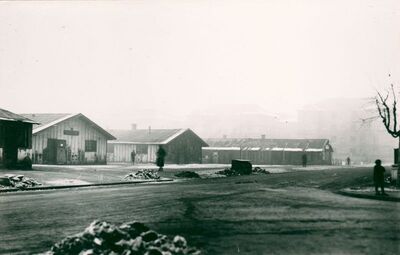 Zagreb (Klaićeva ulica) - Ciglana, prije rušenja baraka
