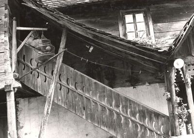 Suša - Tradicijska kuća, stubište