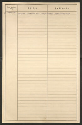 Spitzer, Miroslav, 29.5.1924. Policijski karton