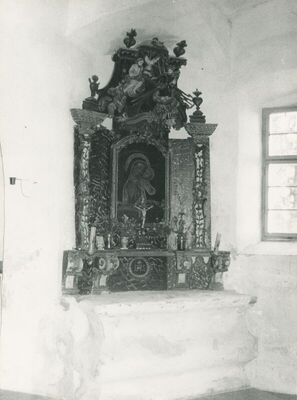 Zabok - Kapela sv. Antuna, unutrašnjost, detalj