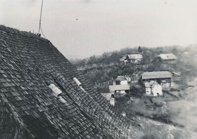 Ozalj - Stari grad, žitnica, detalj