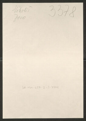 Nikoliš, Jovo, 1885. Policijski karton