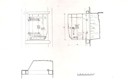 Slavetić - Dvorac Oršić, mala vrata podruma