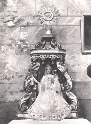 Kloštar Ivanić - Franjevačka crkva sv. Ivana Krstitelja, Bogorodica s Djetetom