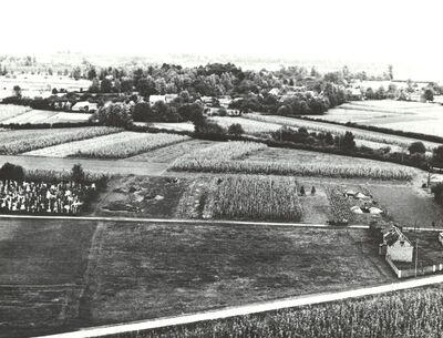 Ščitarjevo - Avionska snimka naselja