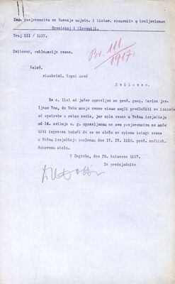 Svibovec (Varaždinske Toplice), rekvizicija zvona