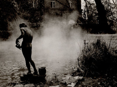 Budimpešta - skulptura na jezeru