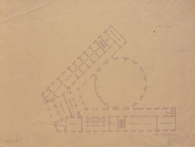 Palača burze, tlocrt/prvi kat