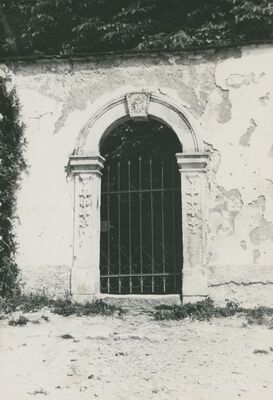 Donja Višnjica - Crkva Pohođenja Blažene Djevice Marije, portal