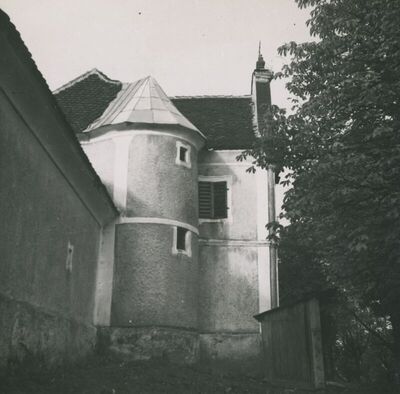 Trški Vrh (Krapina) - Crkva Majke Božje Jeruzalemske, vanjština, detalj