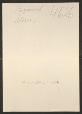 Stjepanović, Aleksa, 1893. Policijski karton