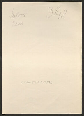 Milenić, Silvio, 8.12.1910. Policijski karton