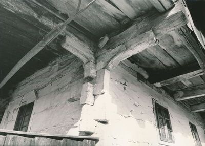 Jarnevići (Ribnik) - Tradicijska kuća, detalj