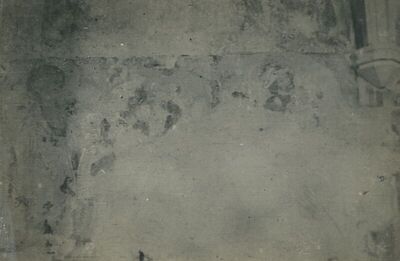 Lobor - Crkva Majke Božje Gorske, svetište, zidna slika