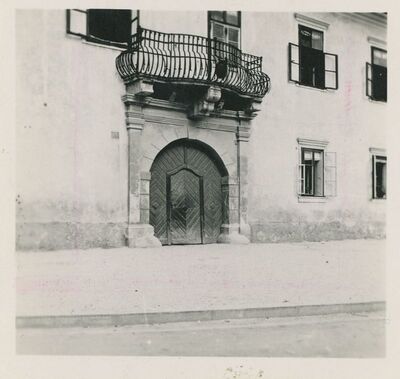 Varaždin - Galerija, ulazna vrata