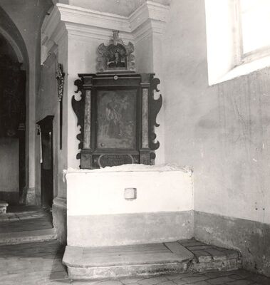 Gornji Tkalec - Kapela Uznesenja Blažene Djevice Marije, desni pobočni oltar