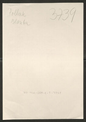 Pollak, Branka, 8.3.1902. Policijski karton