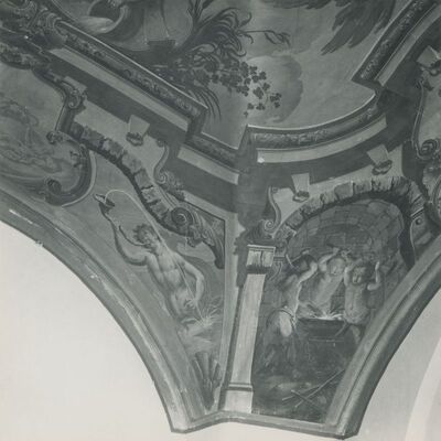 Varaždin - Franjevačka apoteka, Ranger, freske