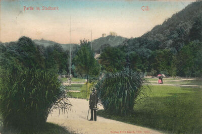 Slovenija - Celje; Gradski park